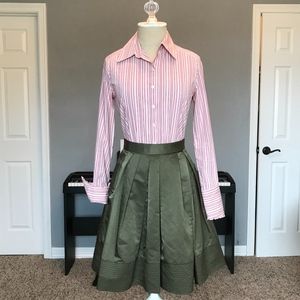 Elie Tahari Pink Striped Blouse - Size XS